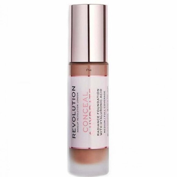 New Revolution Conceal & Hydrate Radiance Foundation with Hyaluronic Acid #F14 - Picture 3 of 8